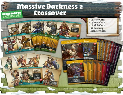 Zombicide White Death - Massive Darkness 2 Crossover Englisch- CMON KS Exklusive