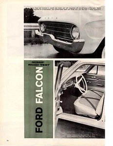 1960 FORD FALCON 144/90-HP  ~  ORIGINAL 4-PAGE ROAD TEST / ARTICLE / AD - Picture 1 of 1