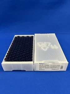 Vial de cuello estrecho con borde de reborde 100 uds. Vidrio de laboratorio ND11 Braun Fisherbrand nuevo - Imagen 1 de 2
