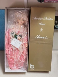 Vintage 1987 Brinn's American Tradition Series * MARTHA CUSTIS WASHINGTON Doll * - Picture 1 of 4