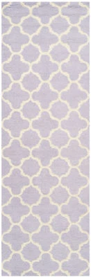 Safavieh Cambridge LAVANDER / IVORY Wool Runner 2'-6 x 12' - CAM130C-212 - Image 1 of 2