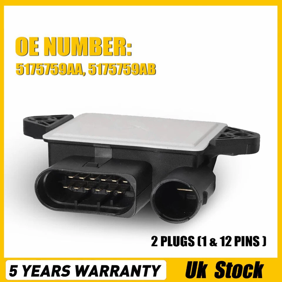 For Chrysler 300C 3.0 Crd Model Glow Plug Control Unit Relay Module 05175759Aa - Image 1 of 4