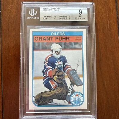 1982-83 O-Pee-Chee - #105 Grant Fuhr (RC) Foto 1 de 2