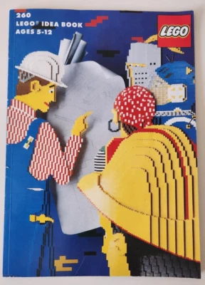 LEGO Idea Book 260 for Basic, Town, Space, Castle, Pirates incl/Unused Stickers - Image 1 of 3