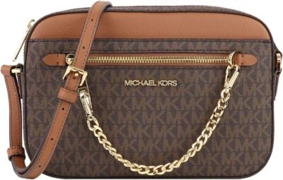 Michael Kors JET SET ARTÍCULO LG EW ZP CADENA XBODY 35S1GTTC9B MARRÓN Foto 1 de 4