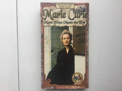 Marie Curie More Than Meets the Eye VHS Inventors Special VHTF - Image 1 of 3