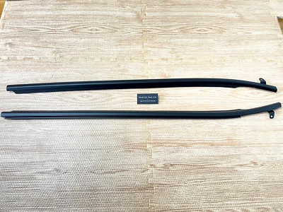 Nissan 370Z Z34 Front Outside Door Molding Set 80820-1EA0B 80821-1EA0B Genuine - Image 1 of 4