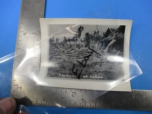 WWII Original RAR Foto Luzon Island "Amerikaner auf Luzon" S5361 - Bild 1 von 1