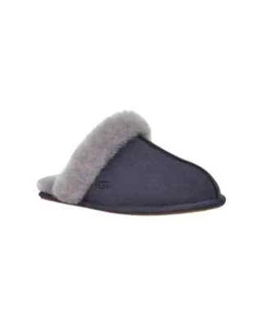 UGG Scuffette II 1106872-EBLG Slippers Women's US 9 Blue Sheepskin Slip On PQ123 - Picture 1 of 12