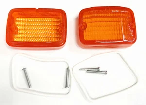 turn signal lens gasket and screw set for BMW airhead twin R80, R90, R75/5, R100 - Picture 1 of 1