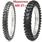 Motorcycle Tyres Maxxis Maxxcross Mx St+ 80/100 -21 & 100/90 -19 Nhs Tt Pair