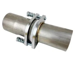 Stainless 2.75" ID To 2.75" OD QuickFix Exhaust Spring Bolt Flange Repair Pipe - Picture 1 of 11