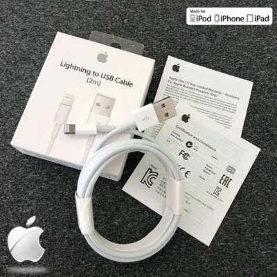 Apple MD819ZM/A 2m Charging & Data Sync Cable - White - Image 1 of 4