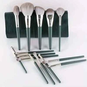 Make Up Pinsel Set mit praktische Aufbewahrungstasche Schminkpinsel 14tlg - Bild 1 von 8
