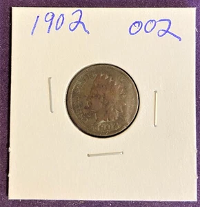 Indian Head Penny 1902 - zirkuliert - Münze #002 - Bild 1 von 2