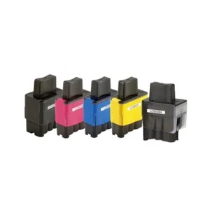 Cartucho de 5 tintas compatible con Brother MFC 610CLWN 615CL 620CN 620CLN LC-900 - Imagen 1 de 5