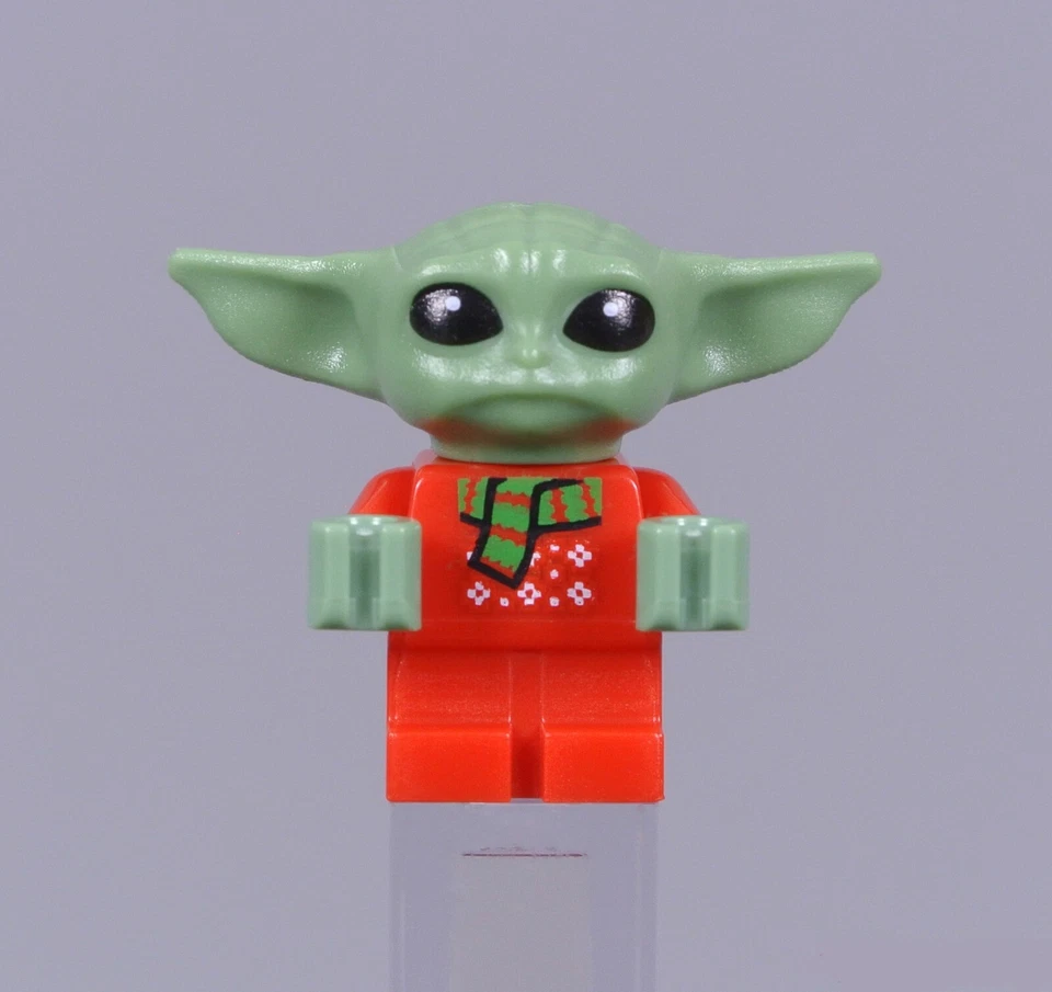 Lego Star Wars Minifigura Bebé Yoda 75307 Navidad Foto 1 de 1