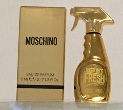 Moschino Fresh Gold edp 5 ml, 0,17 EE. UU. fl. oz. MINI Foto 1 de 4