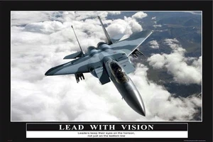 HOW I MET YOUR MOTHER ~ LEAD WITH VISION FIGHTER 24x36 POSTER Barney Stinson - Picture 1 of 1