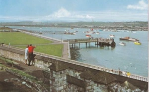 Kent. Rochester River Medway from Castle Grounds Posted 1968 - Picture 1 of 2