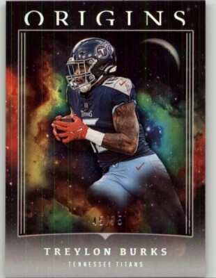 2023 Panini Origins Treylon Burks Silver #96 SN #/75 Tennessee Titans - Image 1 of 2