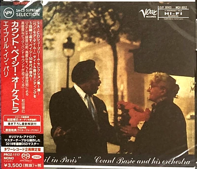 Count Basie & His Orchestra Jazz SEALED CD(SACD-Hybrid) April In Paris Japan OBI - Image 1 of 3
