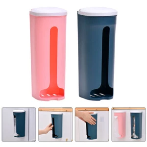 2pcs Creative Garbage Bag Grocery Bag Dispenser Garbage Bag Racks Gift - Picture 1 of 12
