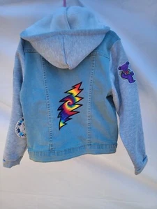 Kids Grateful Dead Jean Jacket - Picture 1 of 6