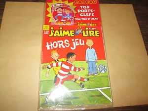j'aime lire 329 .." hors jeu " . pochette avec porte-clefs. neuf ... - Photo 1/1