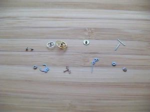 PATEK PHILIPPE 215 NEW OLD STOCK VINTAGE WATCH MOVEMENT PARTS - Foto 1 di 10