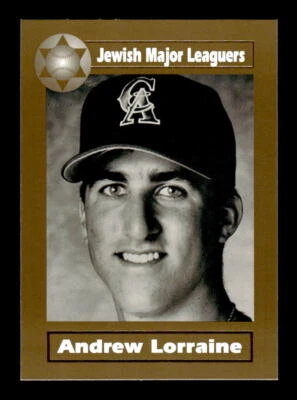 2003 Jewish Major Leaguers #127 Andy Lorraine Gold Edition Only 500 Made RARE! - Image 1 of 2