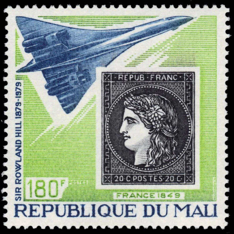 MALI 332 - Sir Rowland Hill "Concorde" (pb85947) Foto 1 de 1