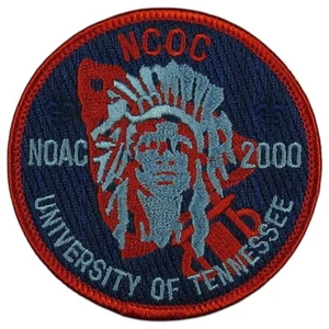 2000 NOAC 3' Round Patch RED Bdr (LX385) - Picture 1 of 2
