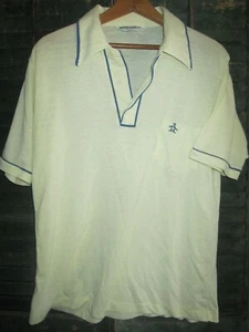 Made in USA ORIGINAL Vtg 70s 80s The Earl Penguin Grand Slam gold polo t Shirt L - Picture 1 of 11