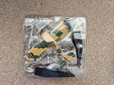 Atlas Amercom 1:72 Classico 1940 Gloster Gladiator I WW2 Modello Aereo Diecast - Immagine 1 di 4