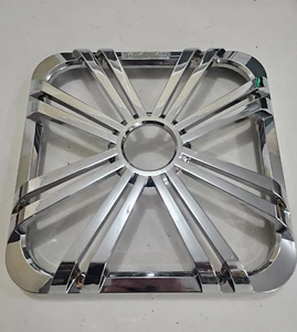 Kicker 12-inch (30cm) Square Chrome LED Subwoofer Grille 11L712GL NEW EE-1 #4 - Picture 1 of 10