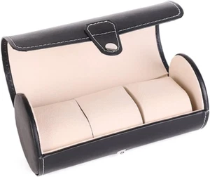 Organizador de caja de reloj de viaje matriculable de cuero PU - Imagen 1 de 12