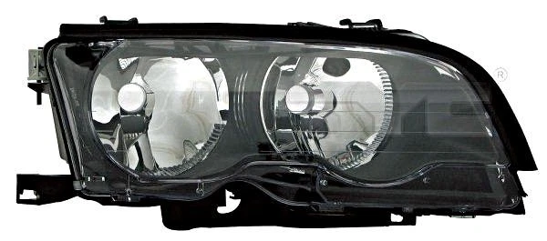 TYC Headlight Left Black For BMW E46 7165901 - Image 1 of 1