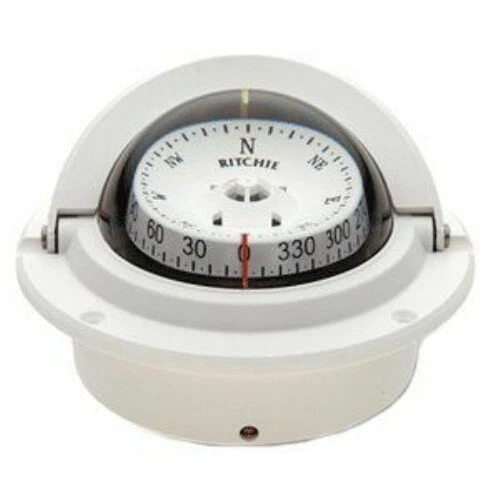 Ritchie F83W Voyager Compass Flush Mount White