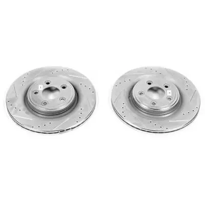 Комплект ротора дискового тормоза PowerStop — подходит для Jaguar S-Type 2006–2008, Jaguar Super V8 2 - Изображение 1 из 4