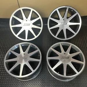 JDM Ltd Rare TTE Toyota Team Europe JZS16 18x8.5j+40 10j+45 5x114.3 No Cap Volts - Picture 1 of 11
