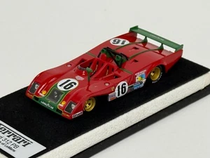 1/43 Ferrari 312 PB 1973 24 Hours of LeMans Car #16 Leather base JPN37 - Picture 1 of 7