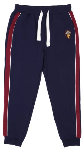 FISLL NBA Men's Cleveland Cavaliers French Terry Jogger with Piping Cover