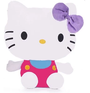 Hello Kitty rosa & lila Plüsch 50cm Sanrio Merch Stofftier Kuscheltier - Bild 1 von 1