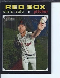 Chris Sale 2020 Topps Heritage  Chrome #ed / 999 - Picture 1 of 1