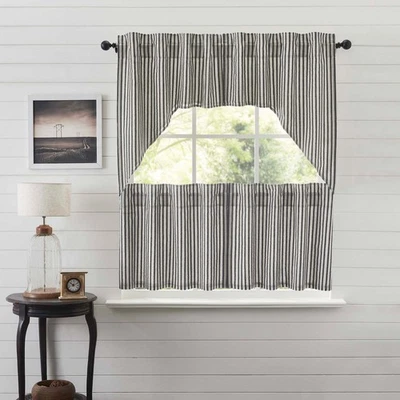 Juego de rayas grises Ashmont (2 botines 36x16; 2 niveles 24x36) marcas VHC Foto 1 de 4