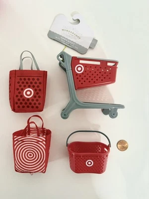 Carrito de compras Target mini y cesta de la compra mini bolsas de la compra Foto 1 de 2