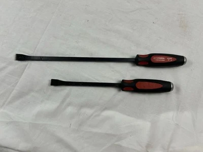 Raro juego de barras de palanca Sears Craftsman Professional EE. UU. 2 piezas 43269+68 12” 17” oro rojo Foto 1 de 4