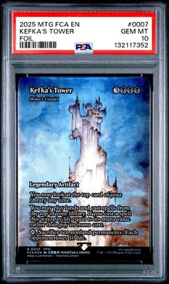 2025 MTG Final Fantasy KEFKA’S TOWER * Through The Ages FOIL #0007 * PSA 10 - Image 1 of 2