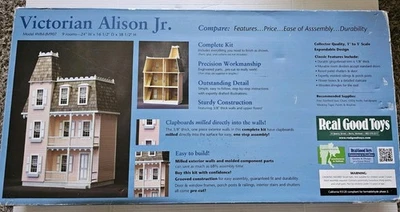 Vintage Victorian Alison Jr Model #MM-JM907 Doll House Complete Kit~NEW IN BOX - Image 1 of 4